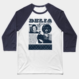 Delia Derbyshire /\/\/\/ Fan Artwork Baseball T-Shirt